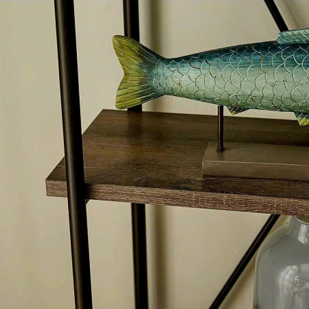 Sauder 419228 : Kệ Sách , Kệ Lưu Trữ + Sơn Tỉnh Điện - Ngang 75cm 